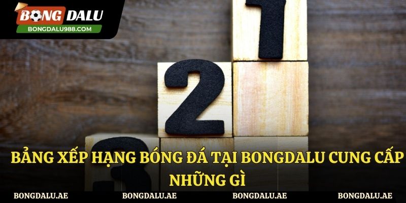 Nội dung có mặt tại bảng xếp hạng bóng đá của Bongdalu