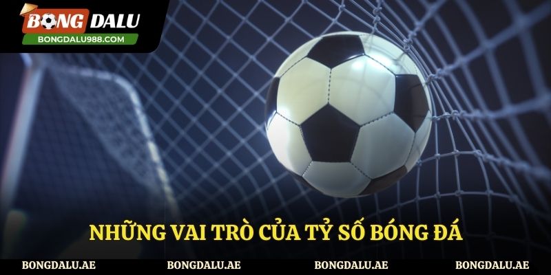 Những vai trò của tỷ số trận đấu bạn nên biết